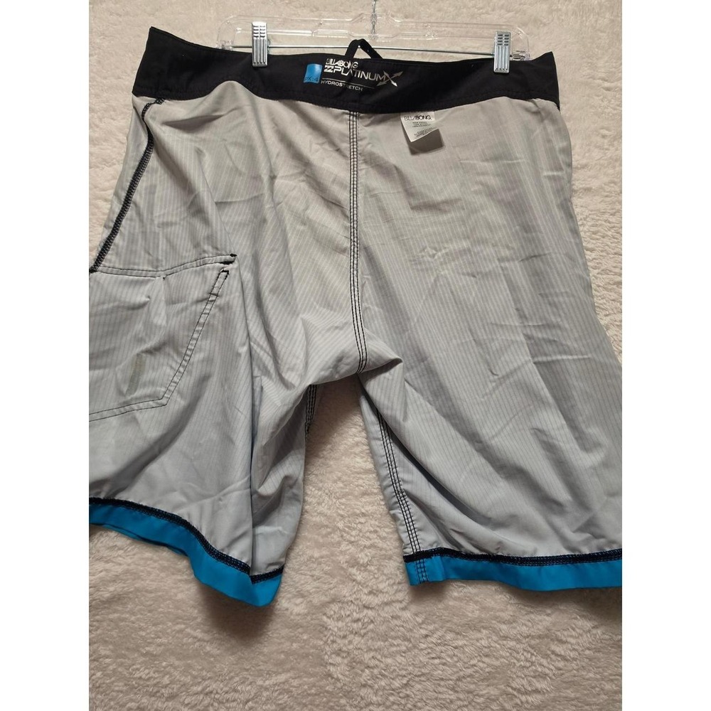 Billabong Platinum X Hydrostretch Board Shorts Blue Black Ombre Mens 38 M138TALJ - Picture 7 of 7